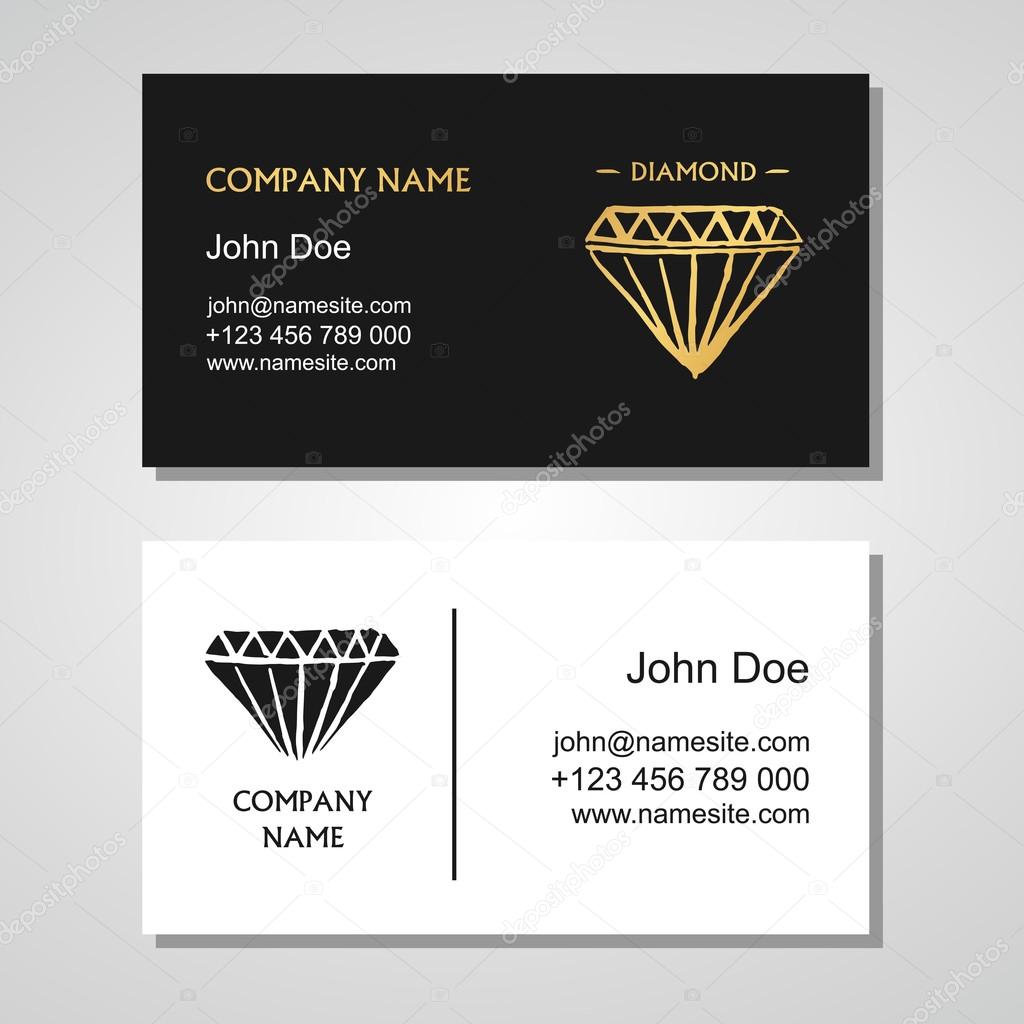 Imagens diamond business cards